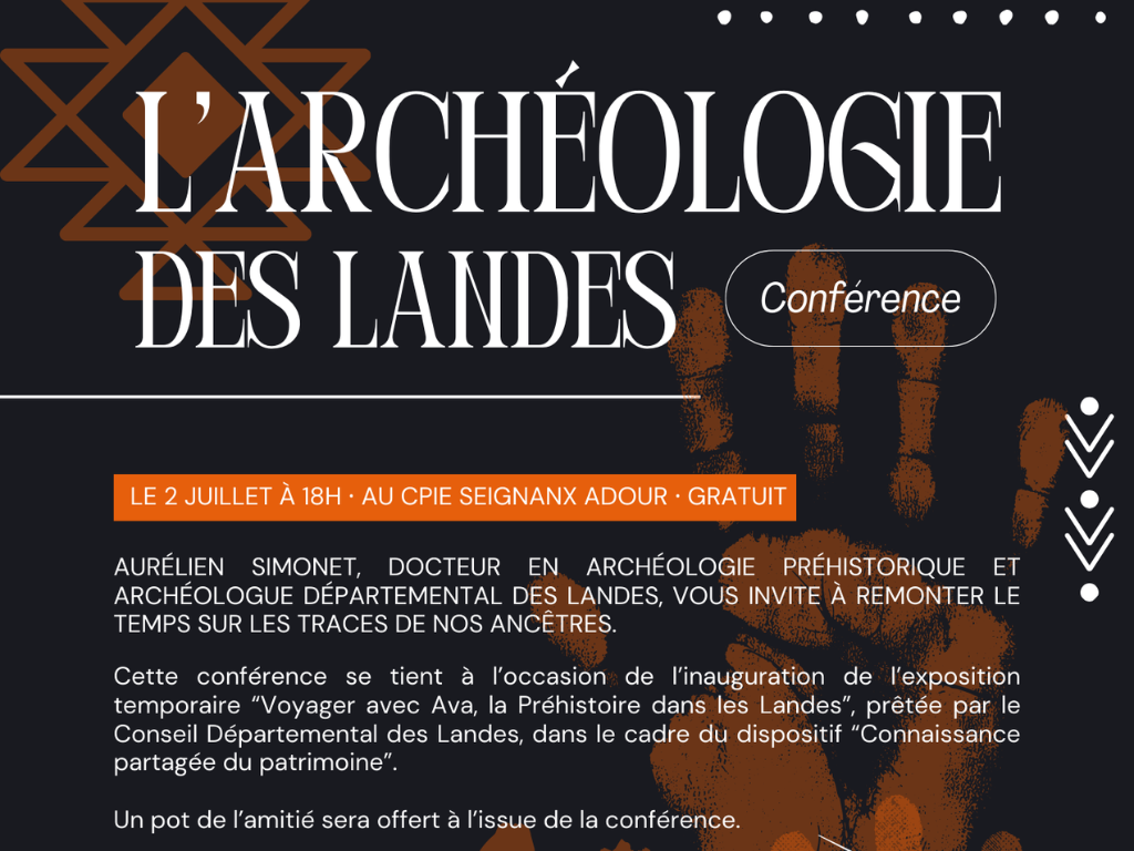 Conférence : L’archéologie des Landes