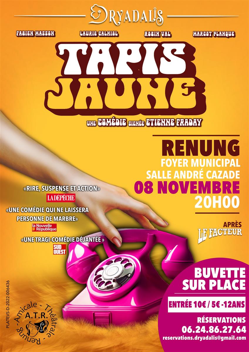 Théâtre : Tapis jaune