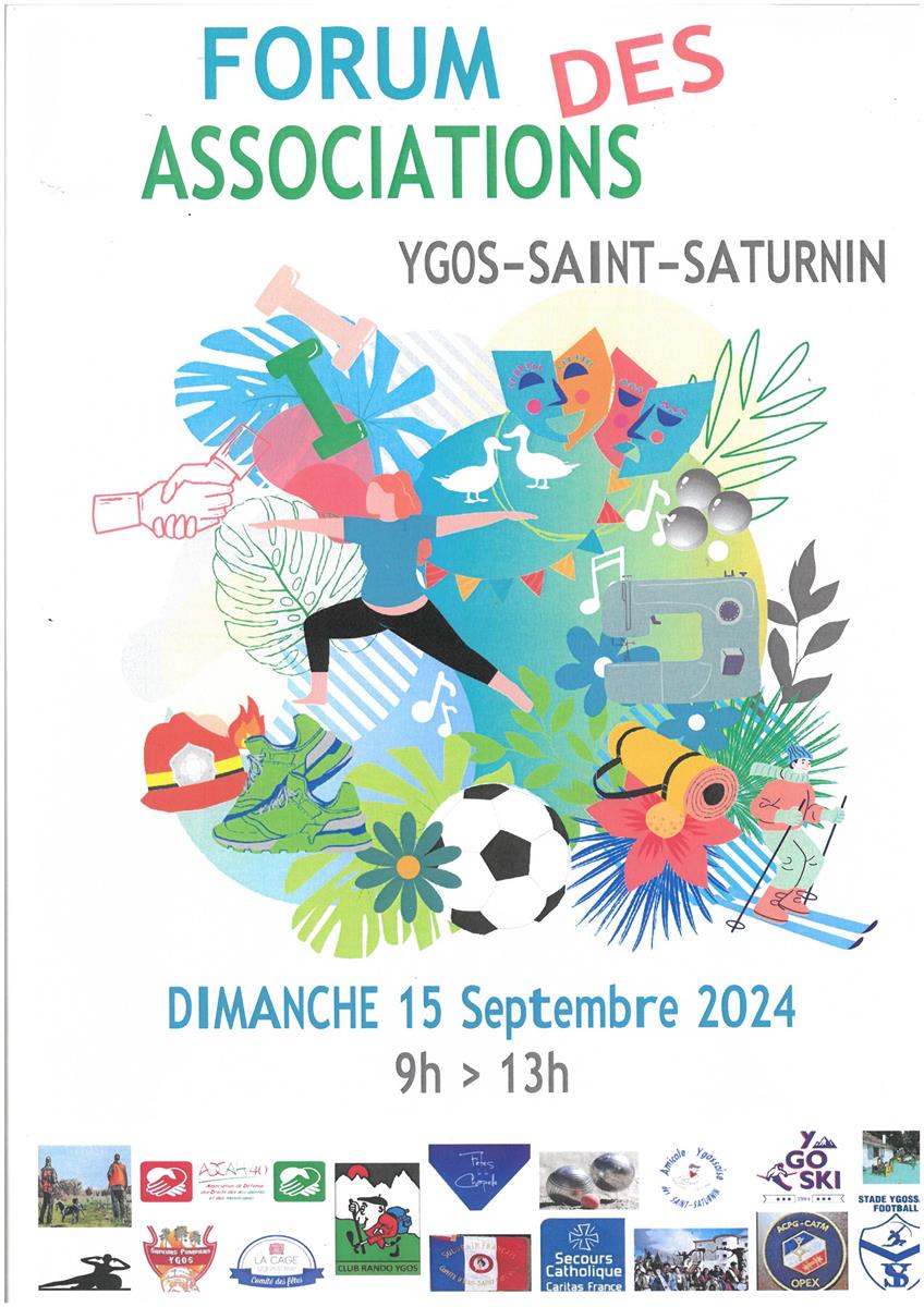 Forum des associations - Ygos-St-Saturnin