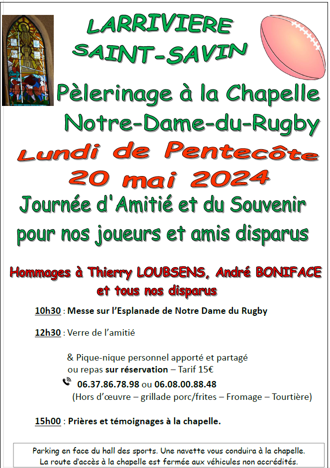 Journée de Pentecôte - Crédit: Amis ND du rugby | CC BY-NC-ND 4.0