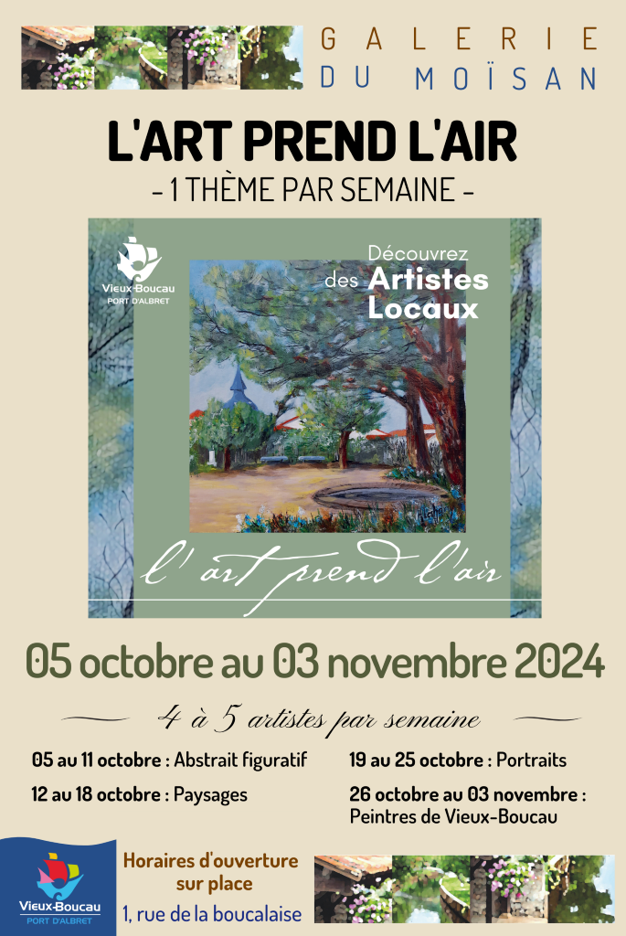 Exposition de peintures "Quand l'art prend l'air"