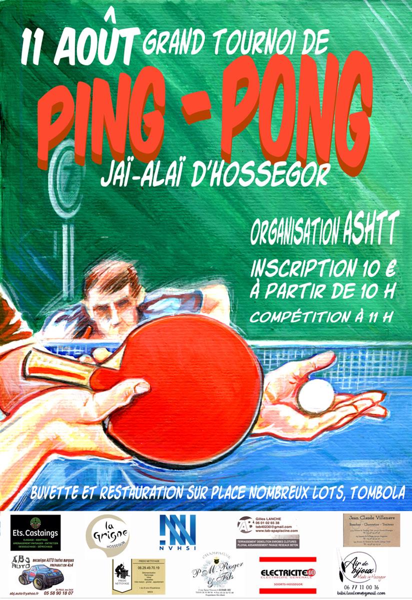 GRAND TOURNOI DE PING-PONG