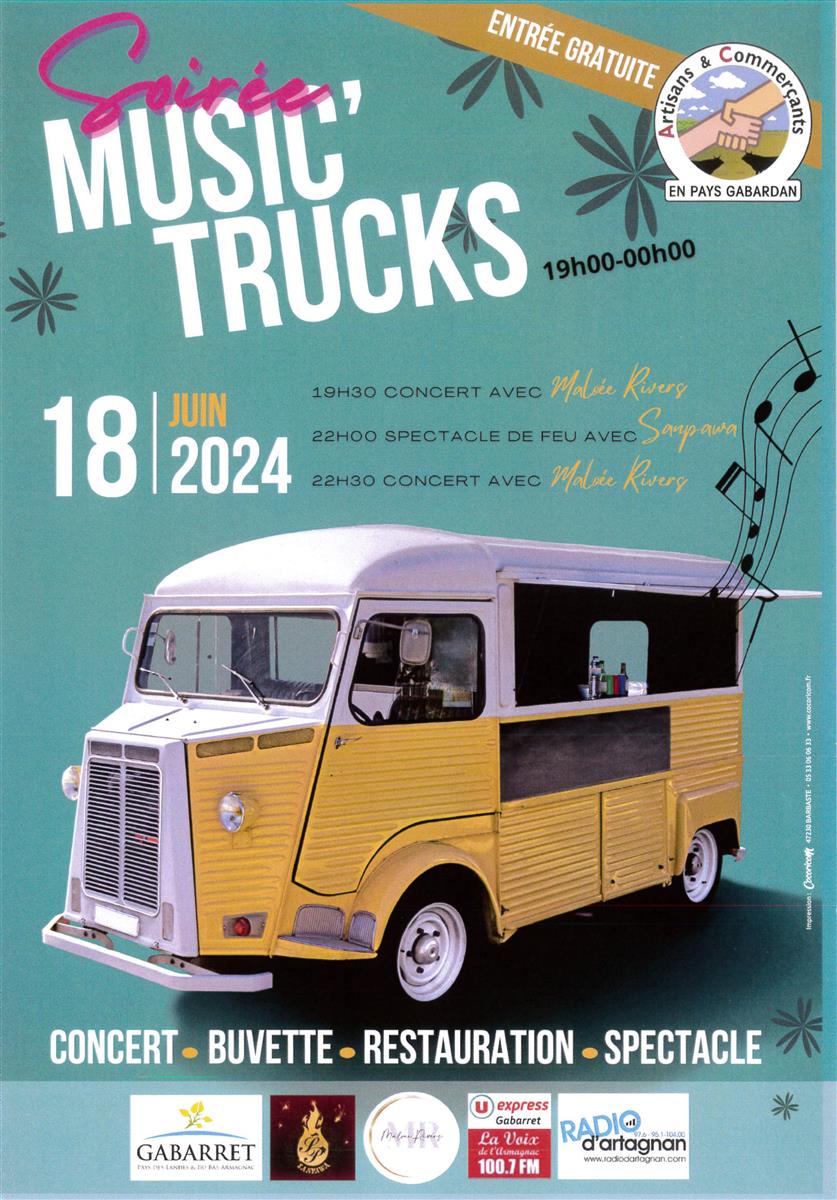 Soirée Music'trucks