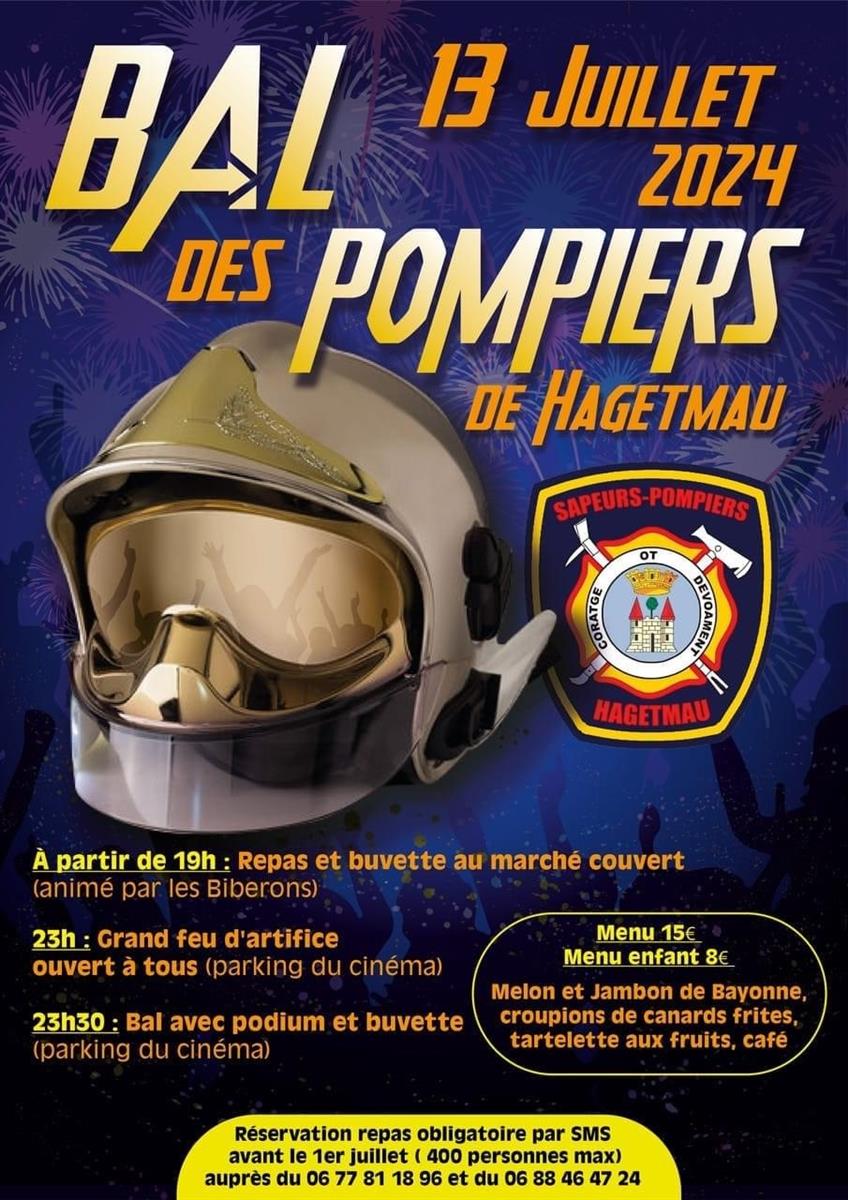 Bal des pompiers - Crédit: Sapeurs-pompiers Hagetmau | CC BY-NC-ND 4.0