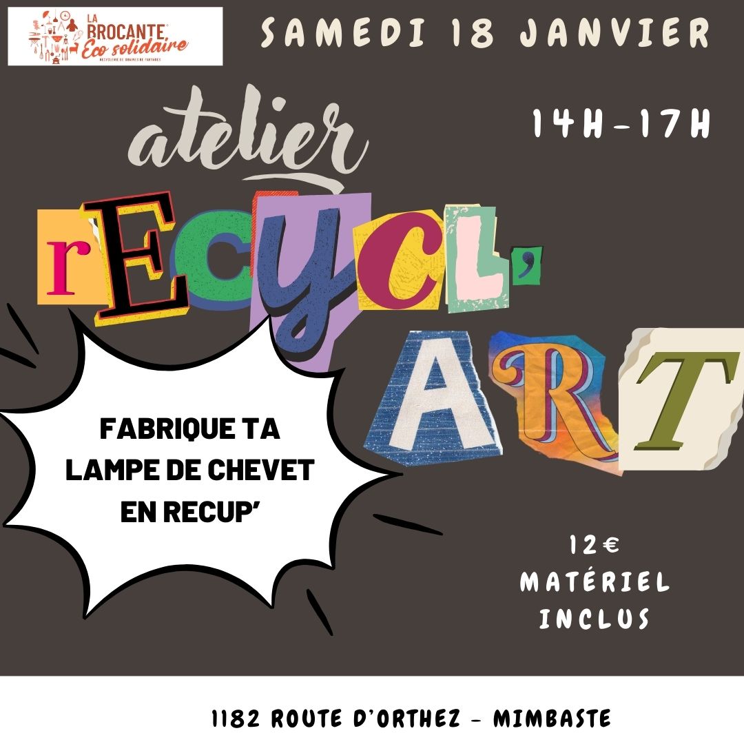 Atelier recycl'art