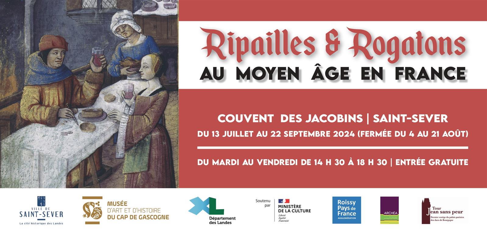 Exposition : "Ripailles et Rogatons au Moyen-A ...