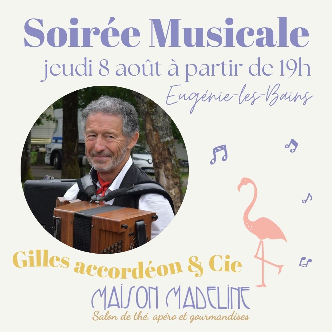 Soirée musicale avec Gilles accordéon & Cie