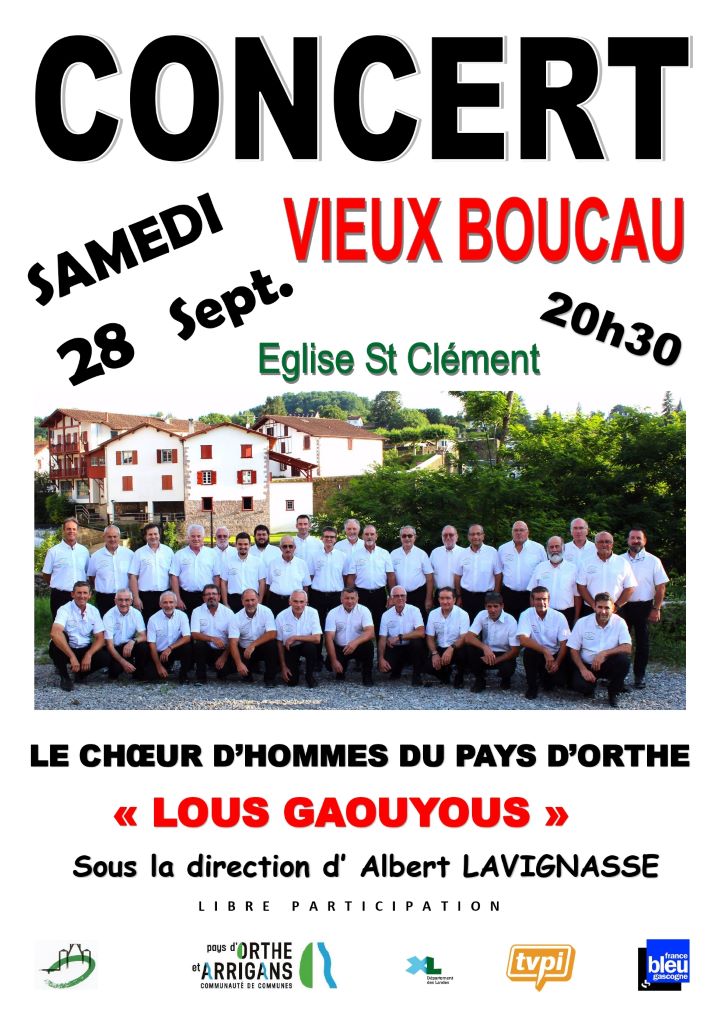 Concert à l'église / Choeur d'hommes Lous Gaouyous