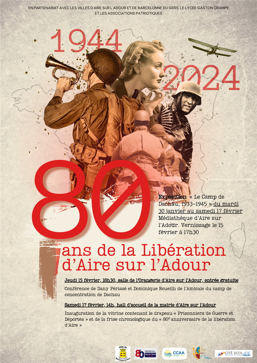 Commémoration du 80ème anniversaire de la libé ...