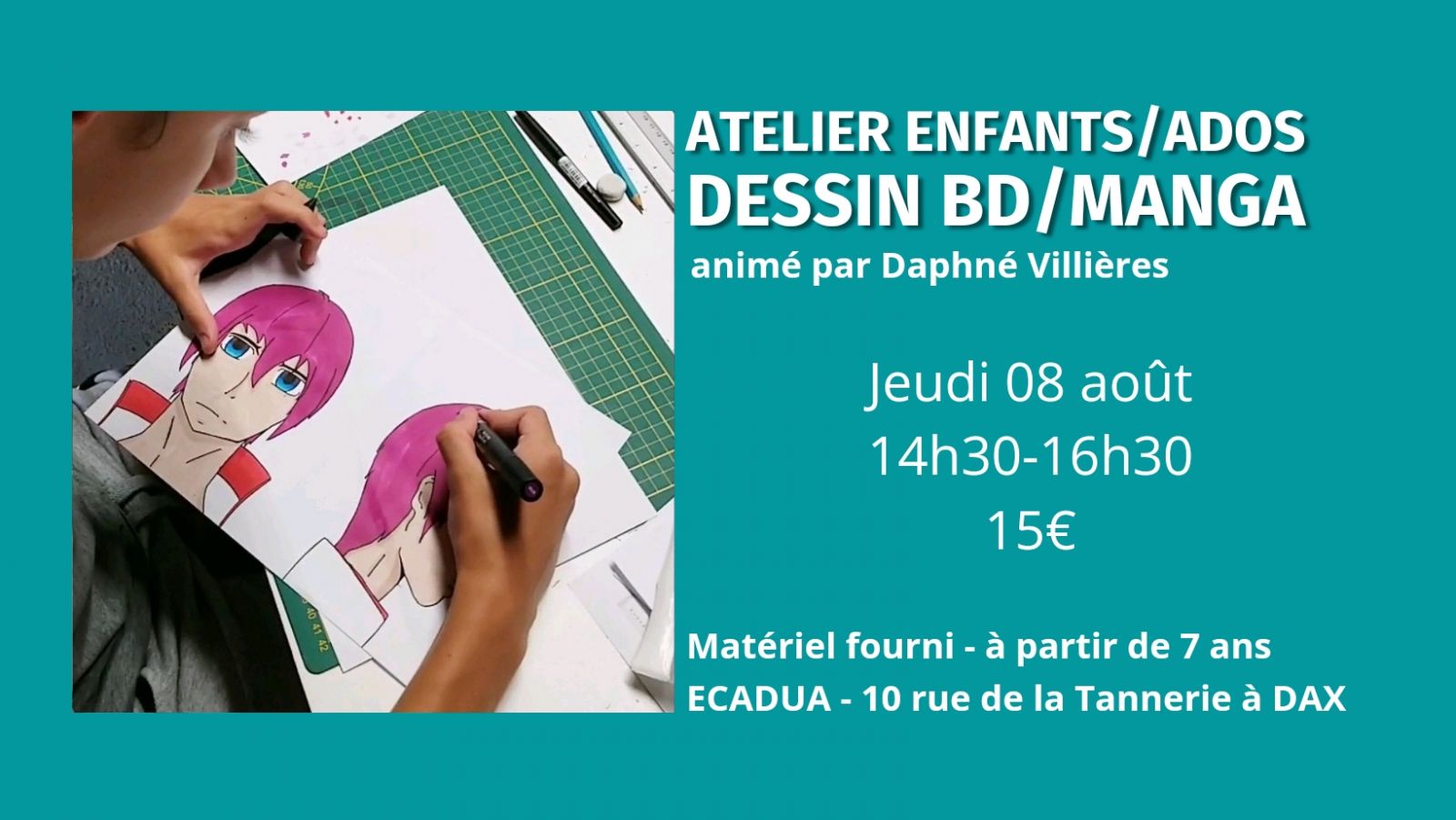 Atelier Dessin Manga & BD / Enfants et ados