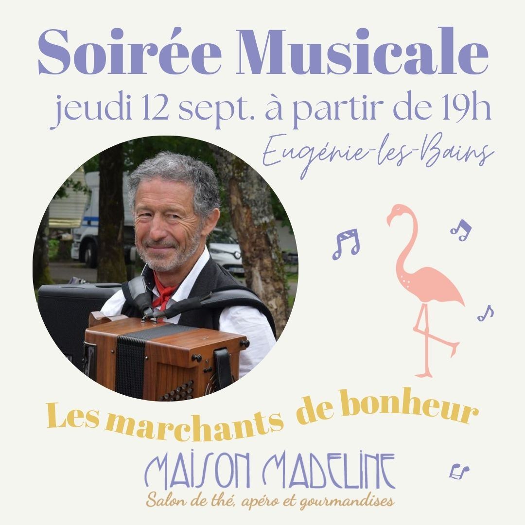 Soirée musicale avec les marchands de bonheur