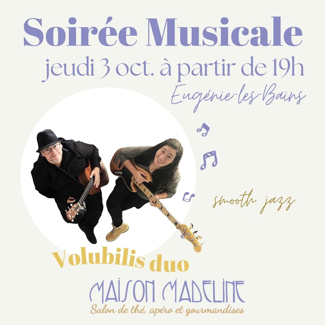 Soirée musicale avec Volubilis duo