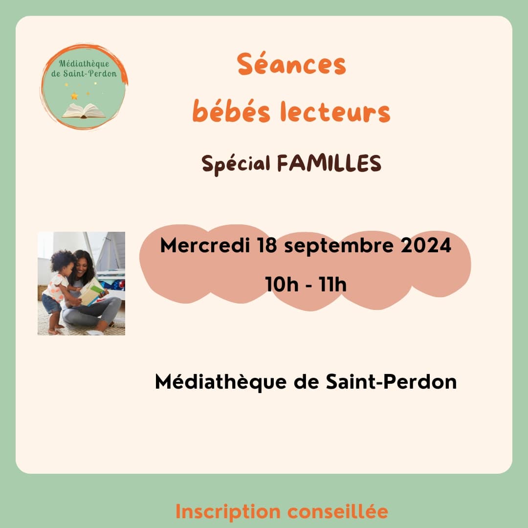 Bébés lecteurs familles -Médiathèque de Saint- ...