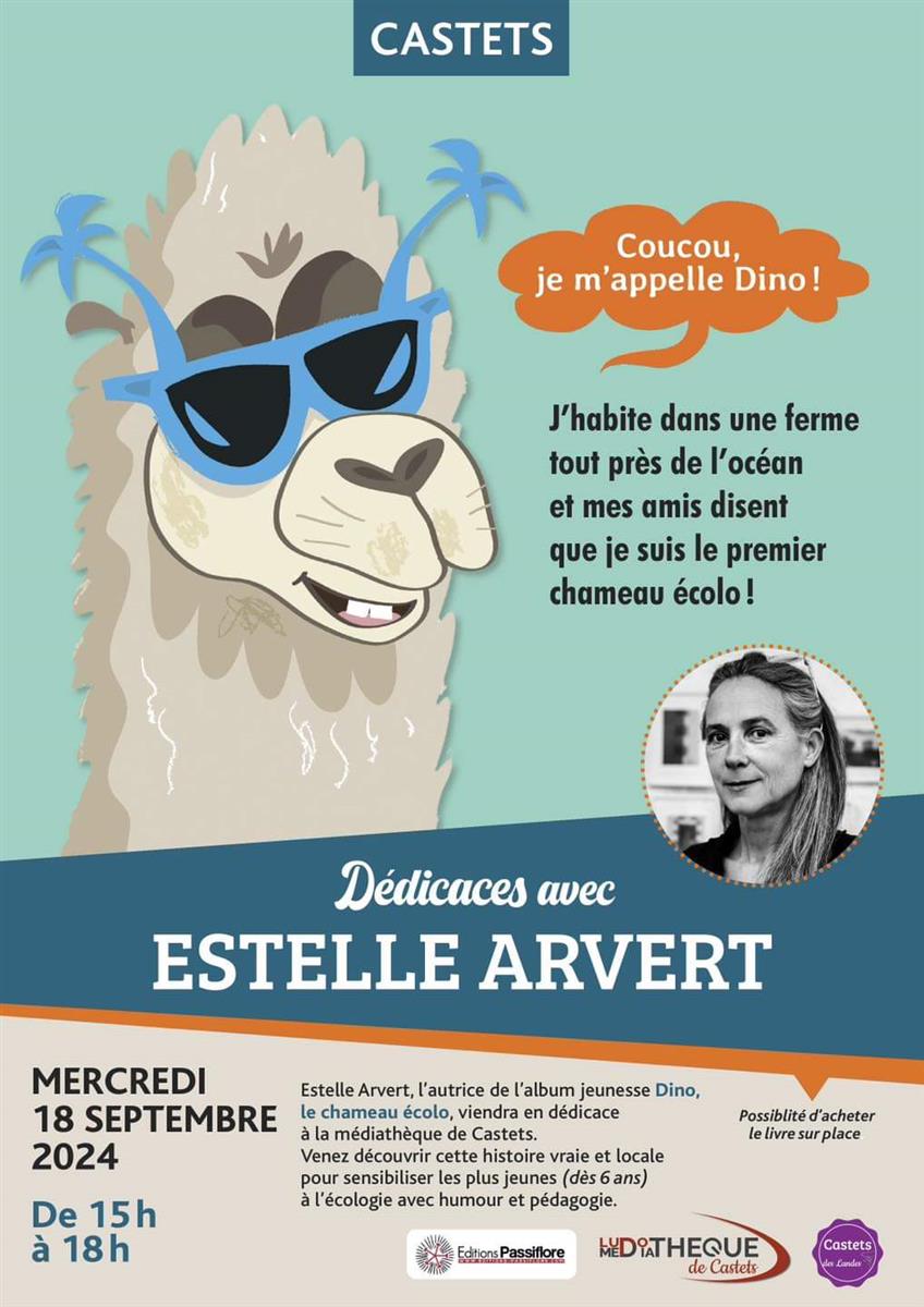 Rencontre/Dédicace avec Estelle Arvert