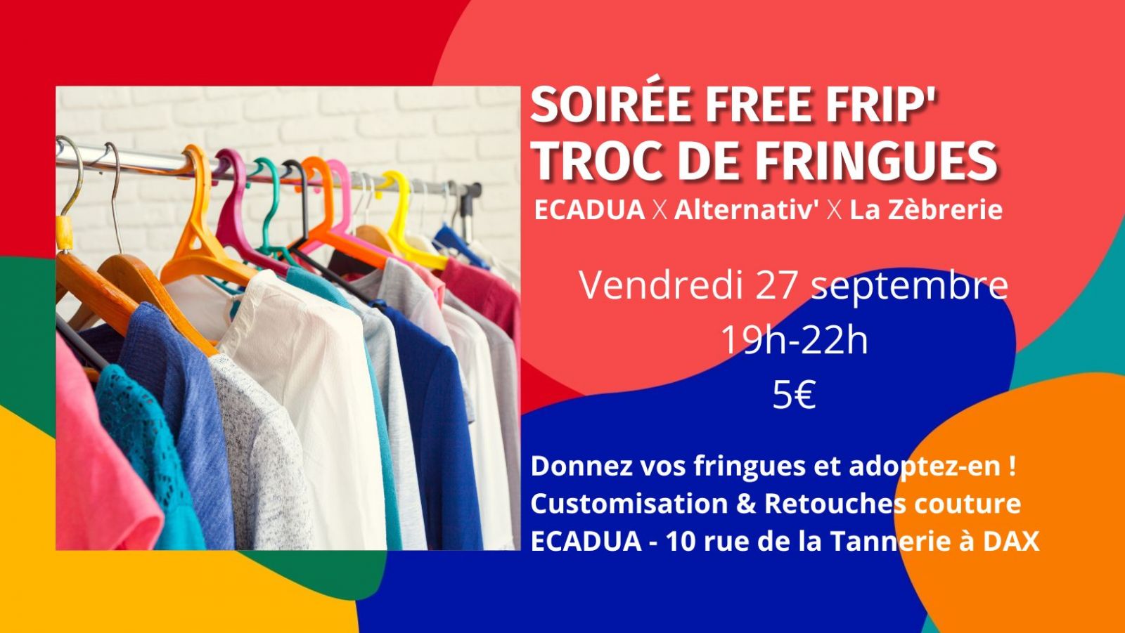 Soirée Free frip' / Troc de vêtements