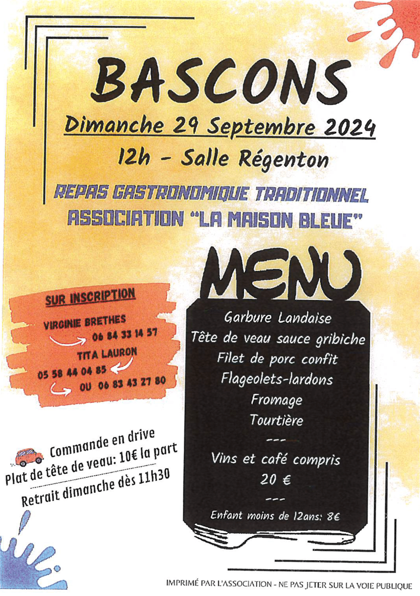 Repas traditionnel de l'Association " La Maiso ...