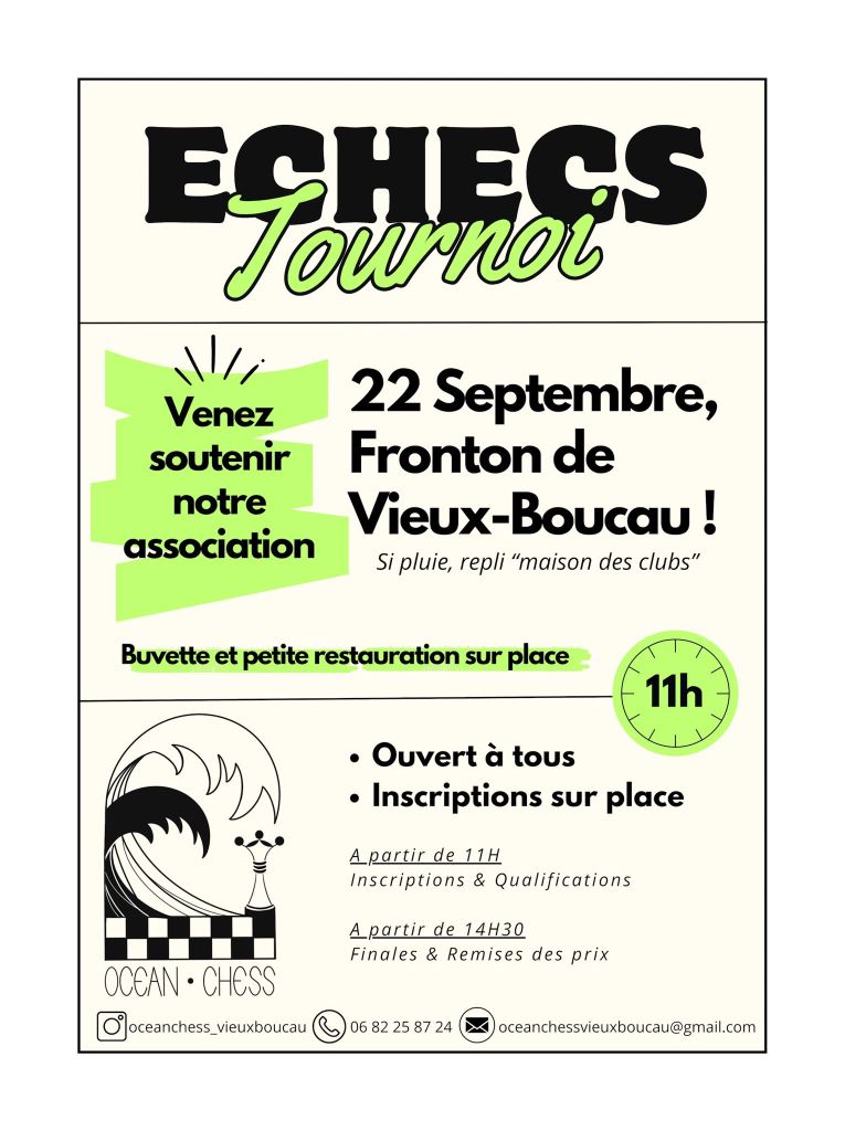 Tournoi d échecs