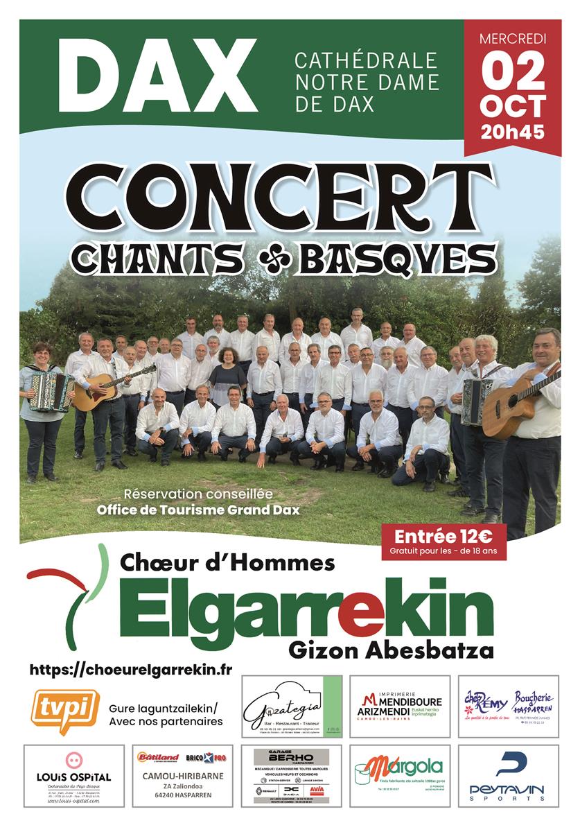 Concert chants basques