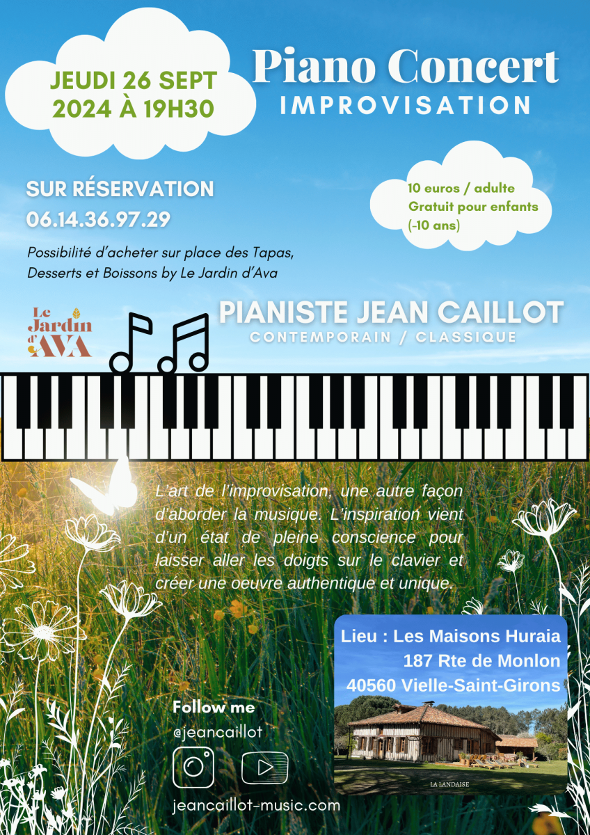 Concert Piano Improvisation - Classique/Contem ...