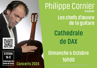 Le guitariste PHILIPPE CORNIER interprète les  ...