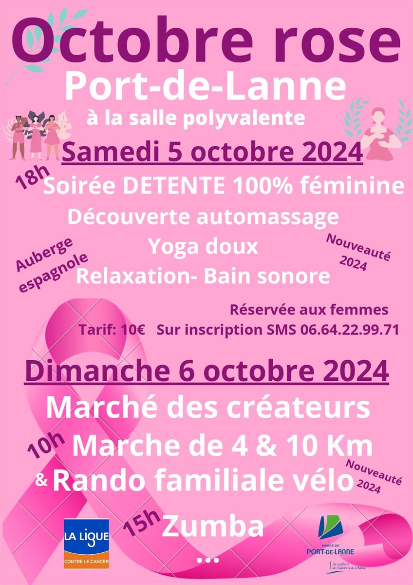 Octobre rose à Port-de-Lanne