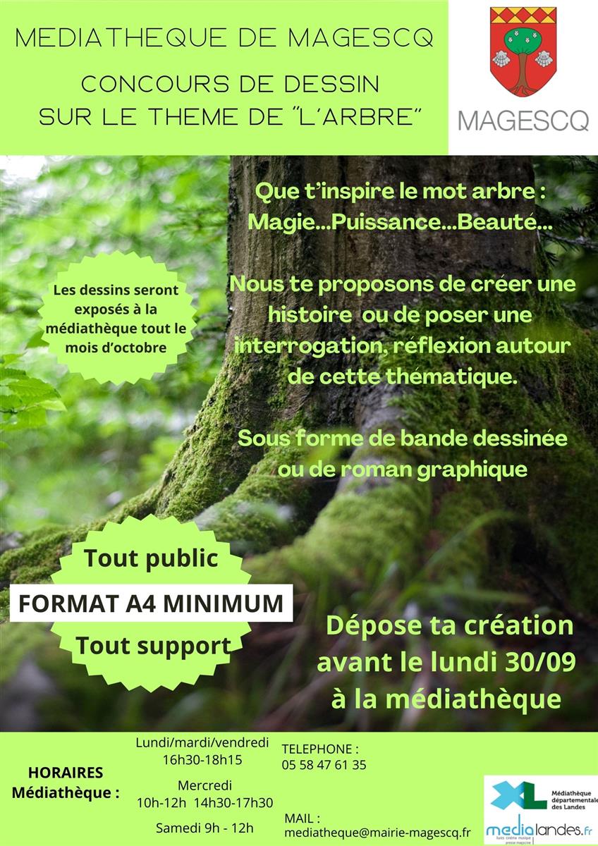 Concours de dessin sur le thème de "L'arbre"