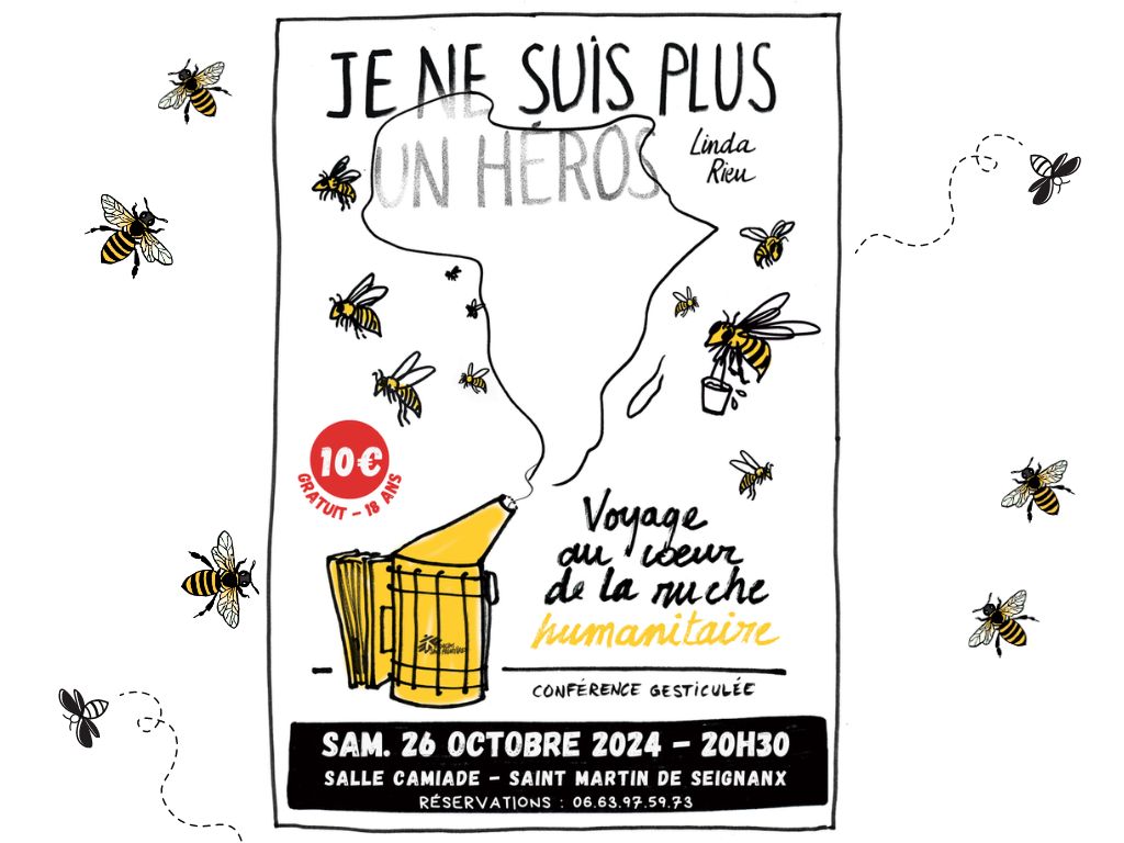 Conférence gesticulée "Je ne suis plus un héros"