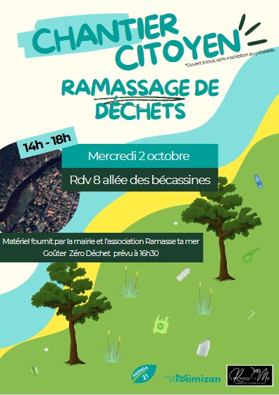 Ramassage de déchêts - Chantier citoyen