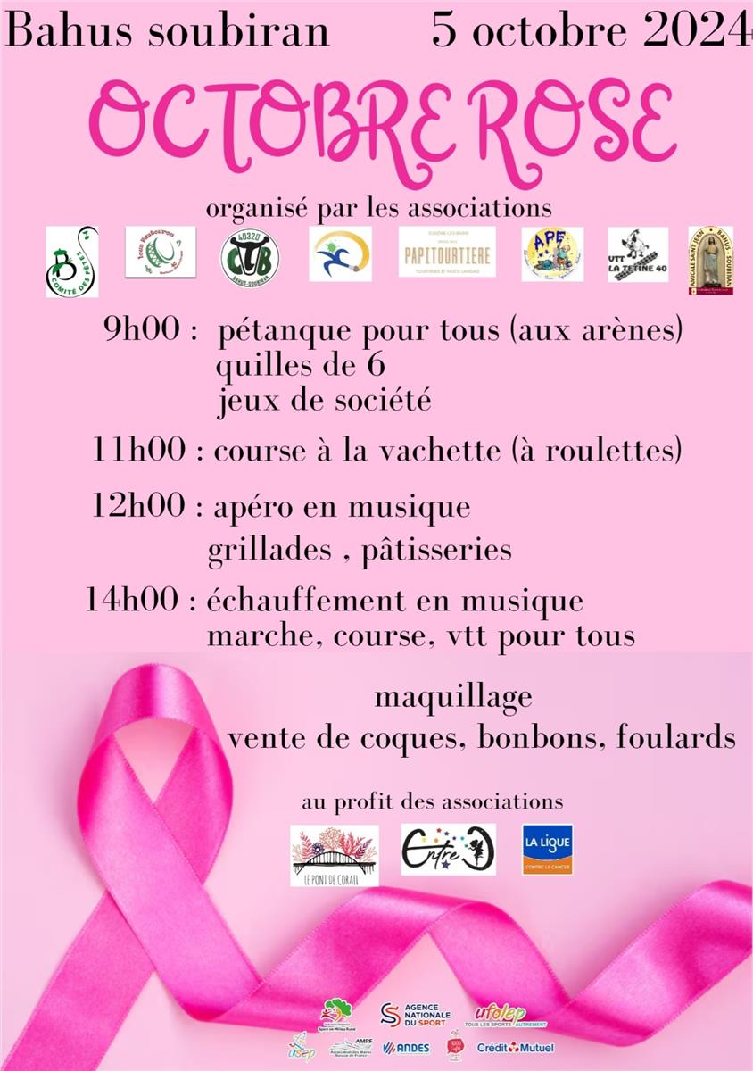 Bahus-soubiran se mobilise pour Octobre Rose