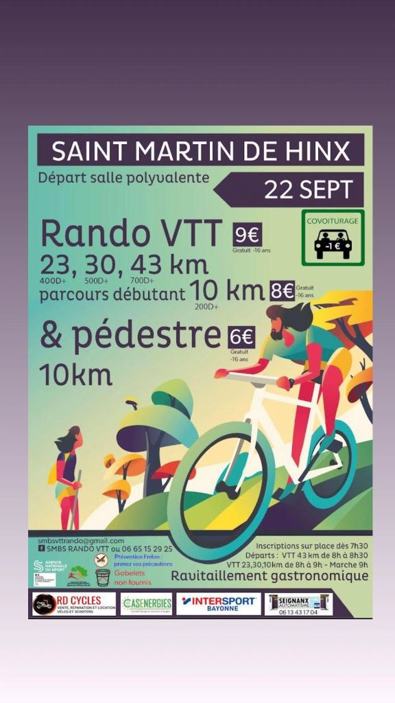 Rando VTT et pédestre