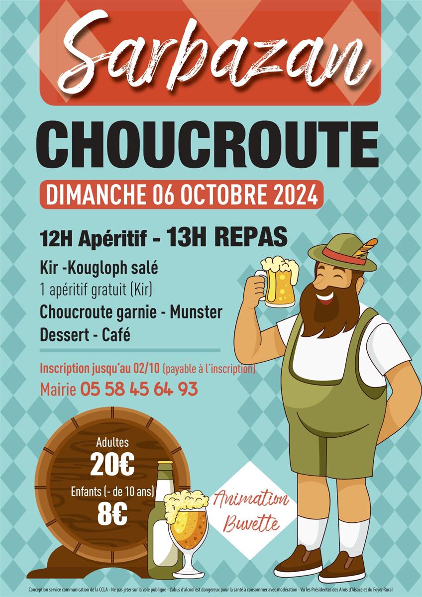 Repas Choucroute