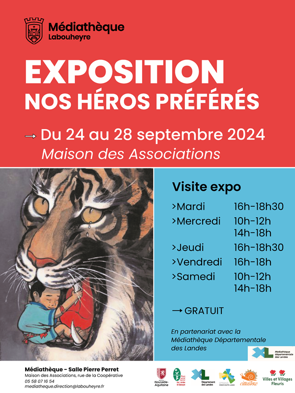 Exposition 'Nos héros préférés'