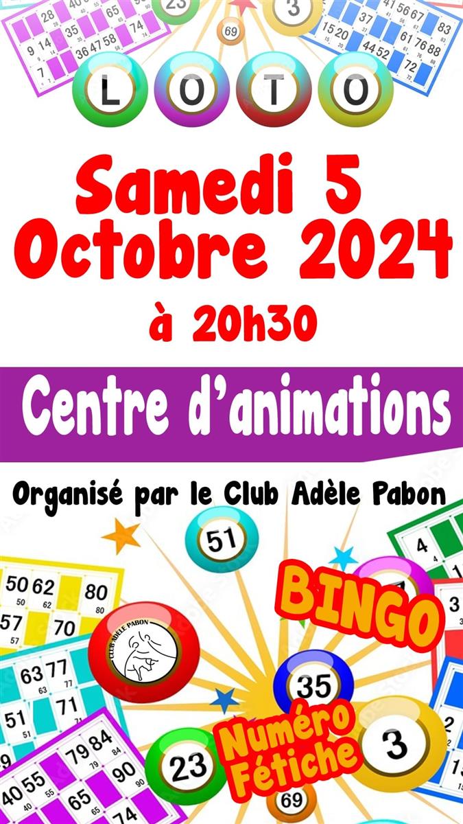 Loto du Club Adèle Pabon