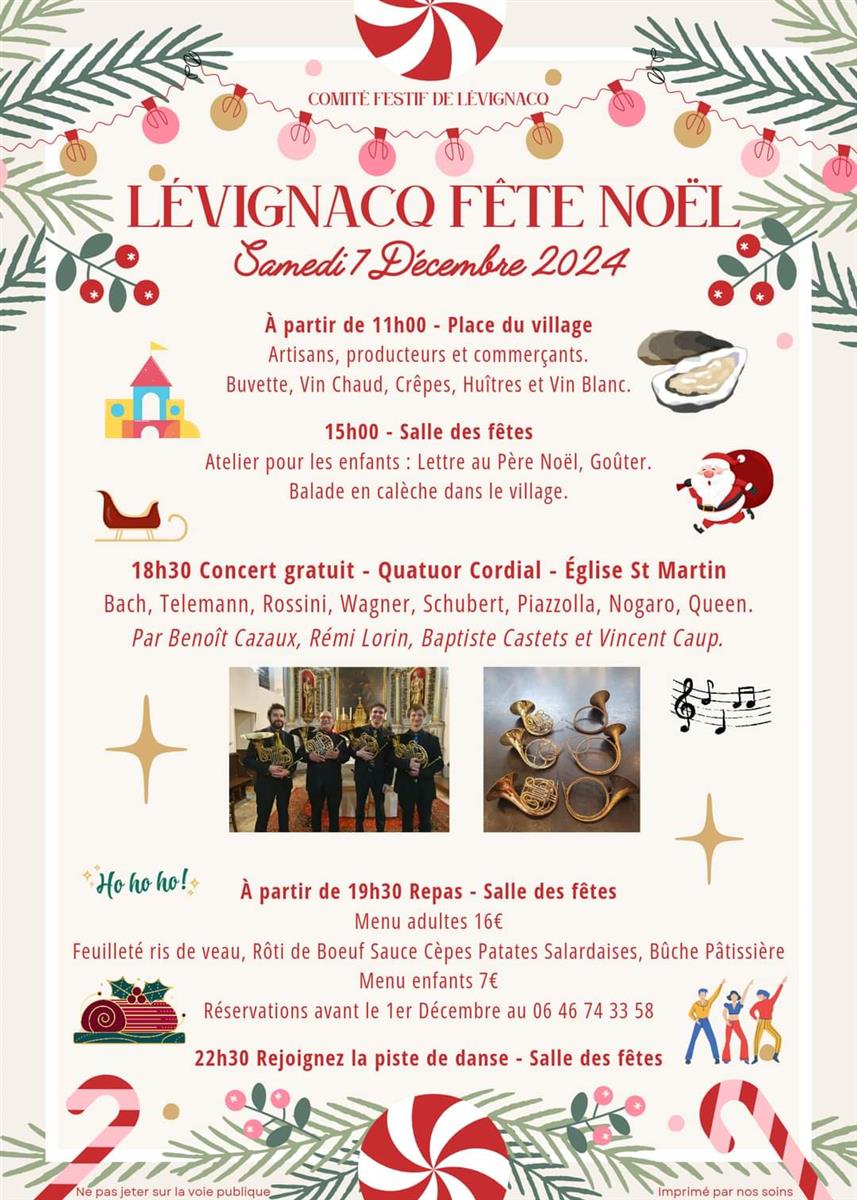 Lévignacq fête Noël