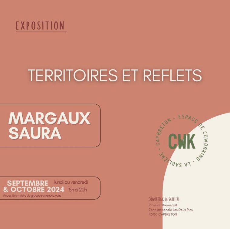 Exposition de Margaux Saura-Coworking La Sablière