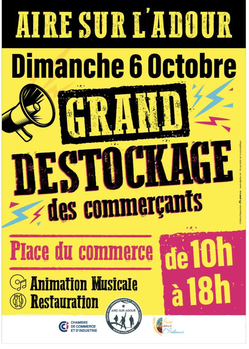 Grand Destockage des commerçants