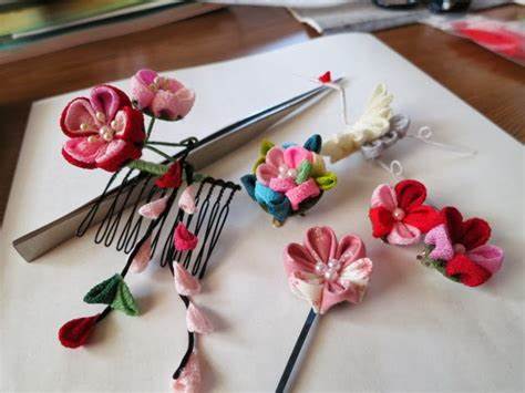 Atelier créatif : Kanzashi, Tsumami et Zaiku