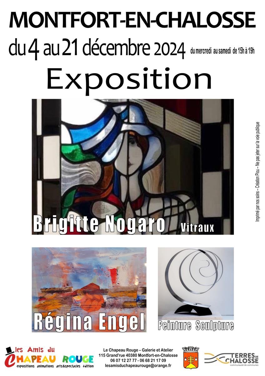 Exposition Brigitte Nogaro et Régina Engel