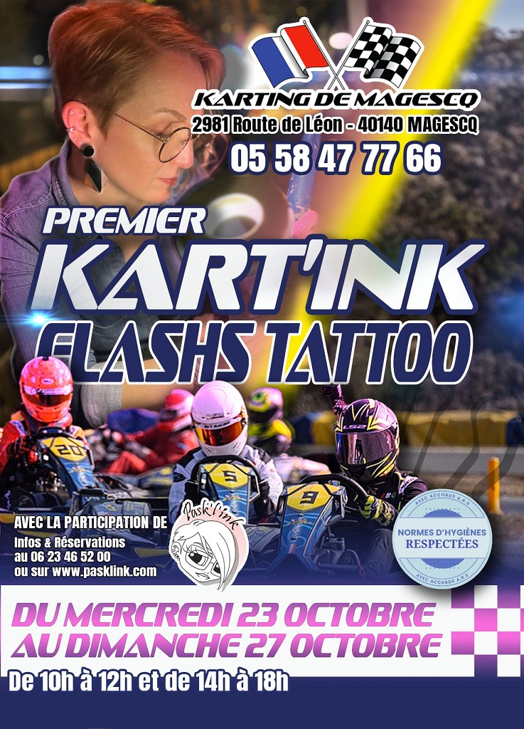 Premier Kart'Ink - Fl ... - Crédit: Karting de Magescq | CC BY-NC-ND 4.0