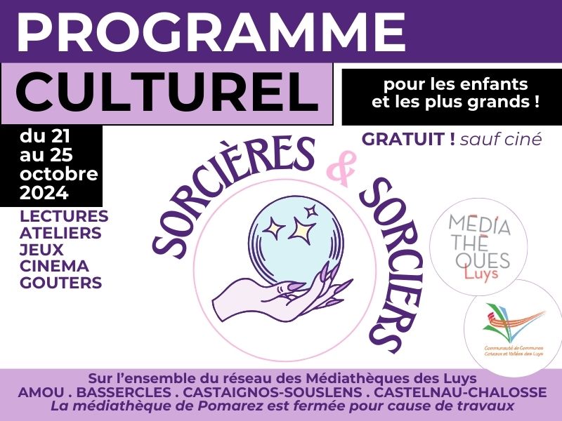 Lecture : sorcières e ... - Crédit: mediatheque des luys | CC BY-NC-ND 4.0