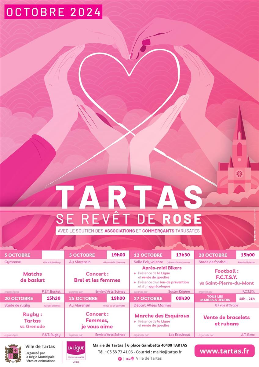 Marche Rose - Crédit: Mairie de Tartas | CC BY-NC-ND 4.0