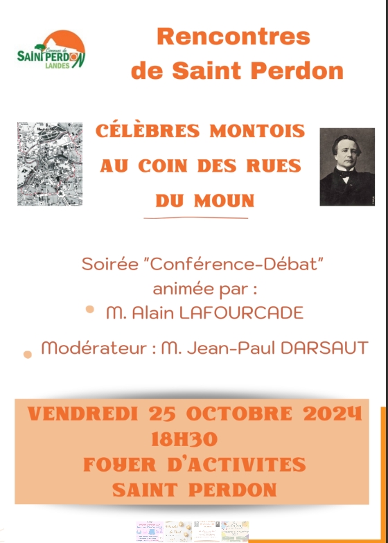 Conférence : "Célèbres Montois au coins des ru ...