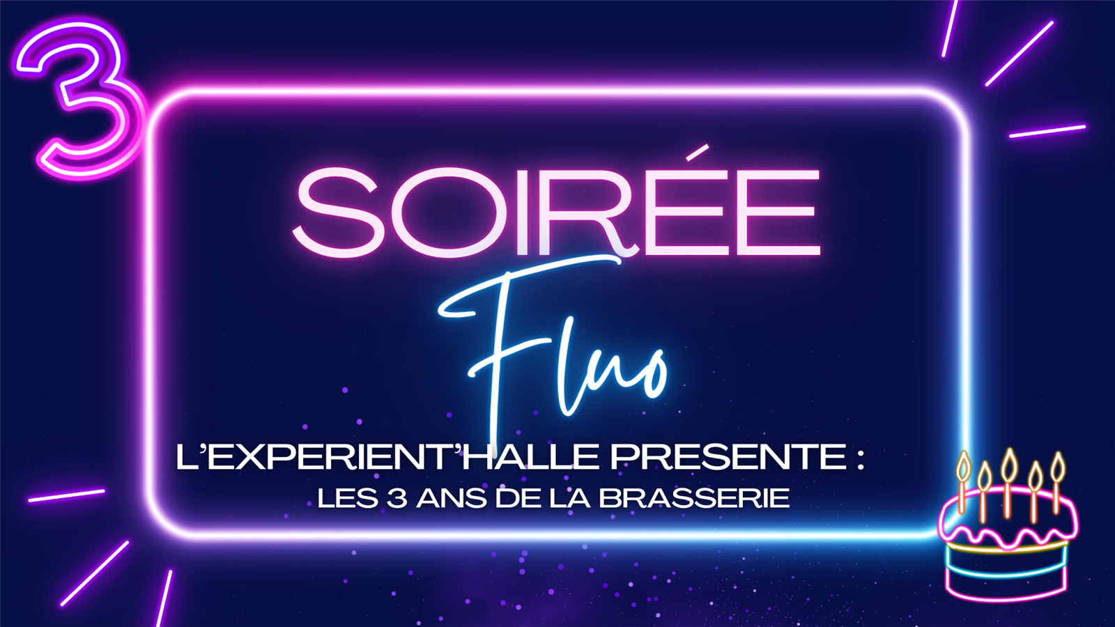 Soirée fluo