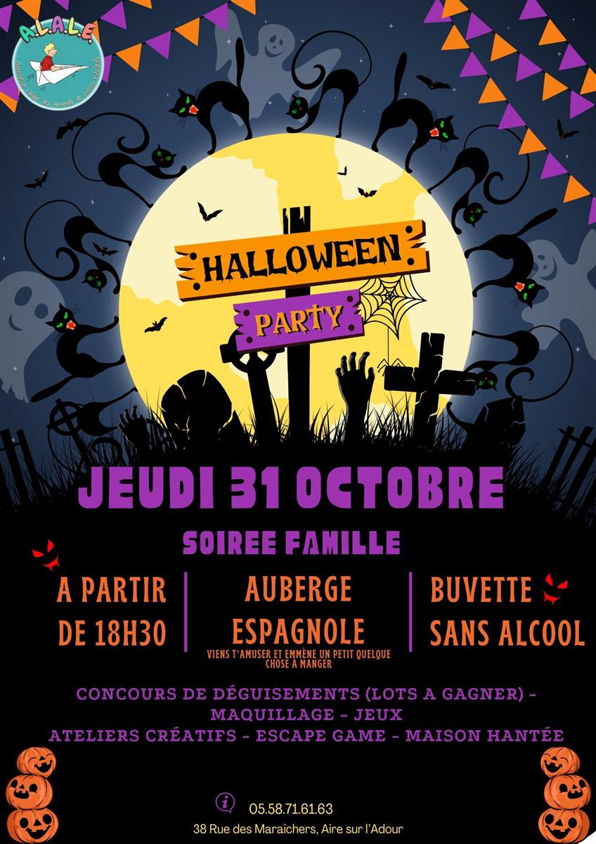 Halloween Party au Centre de loisirs