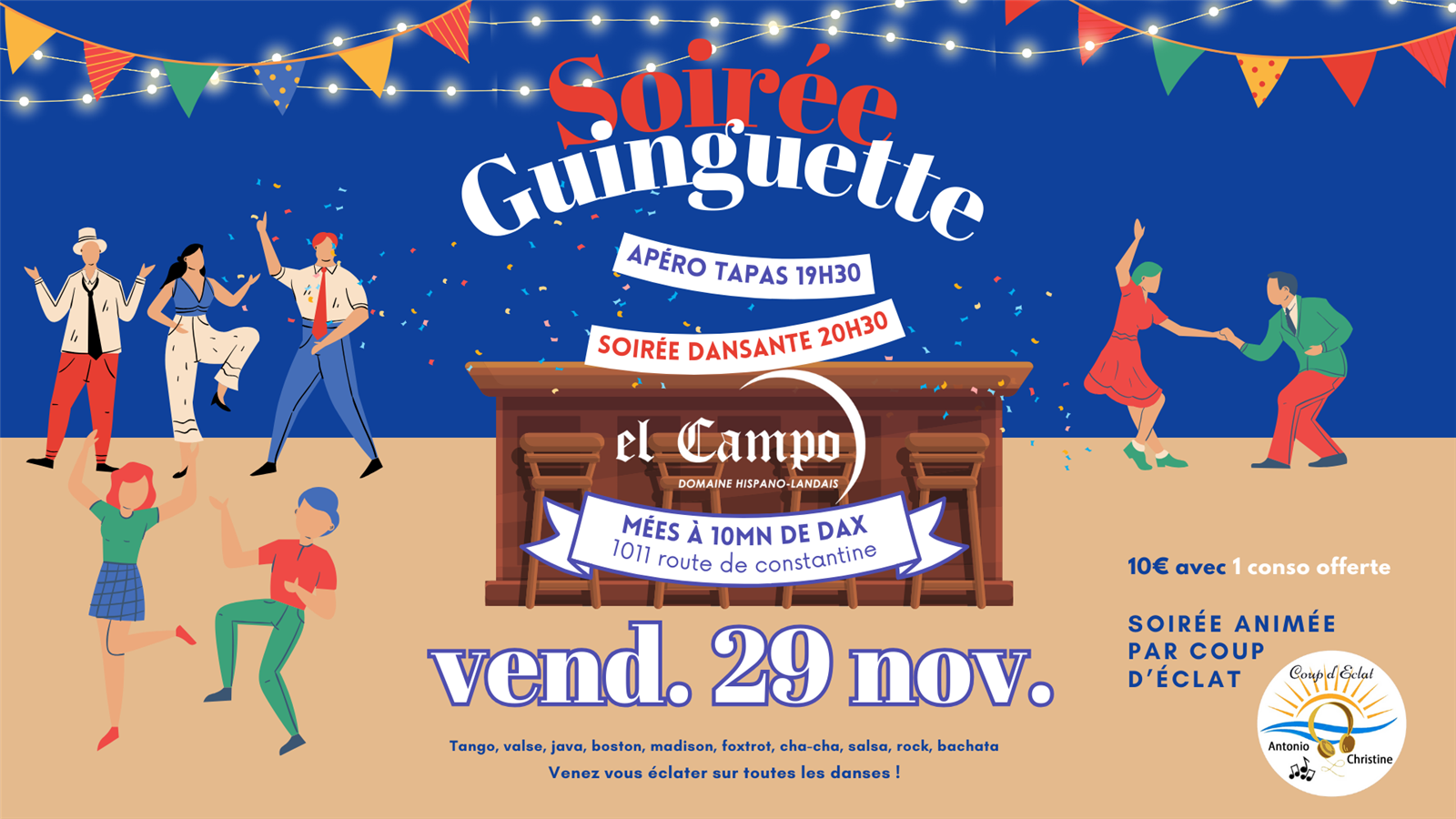 Soirée guinguette