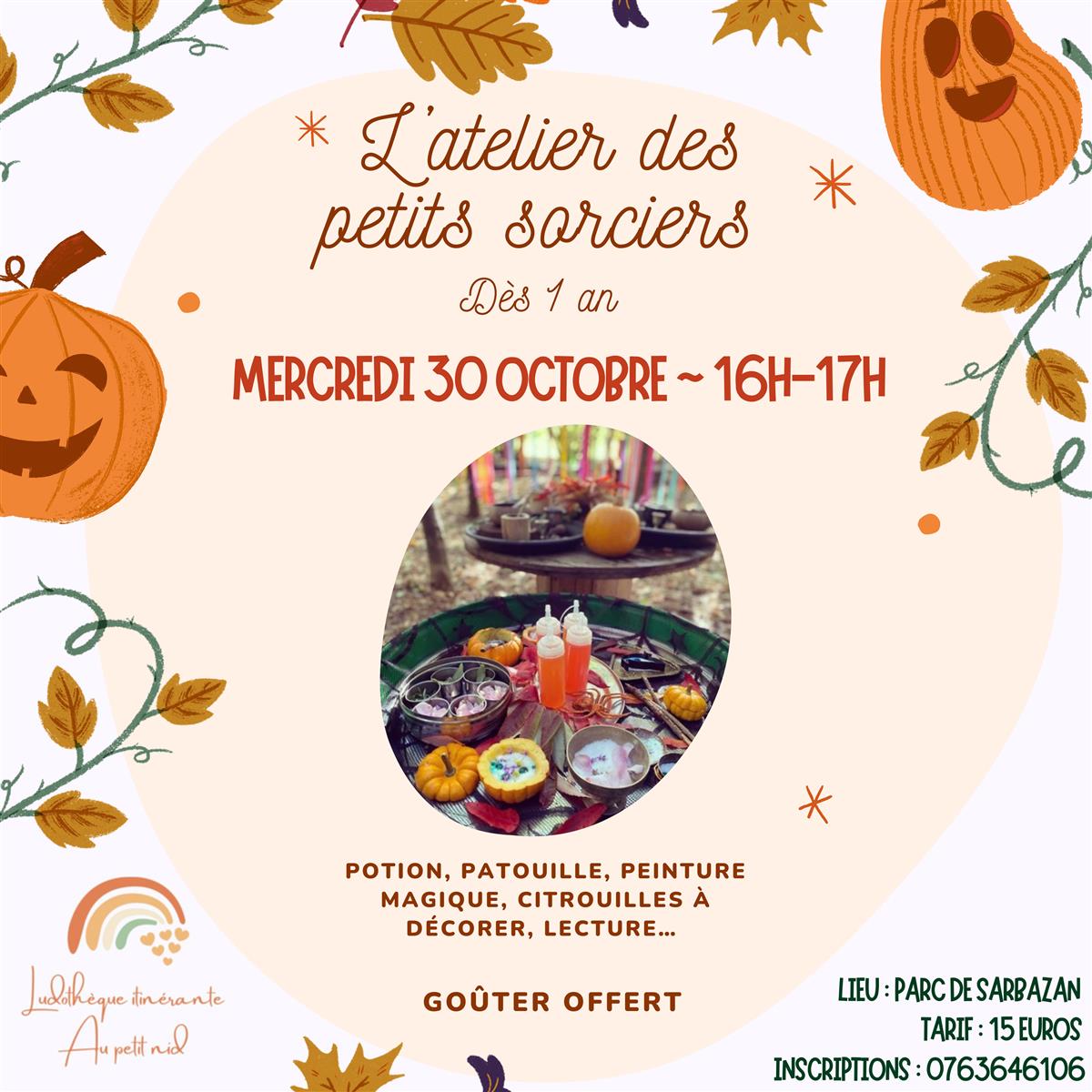 L'atelier des petits sorciers