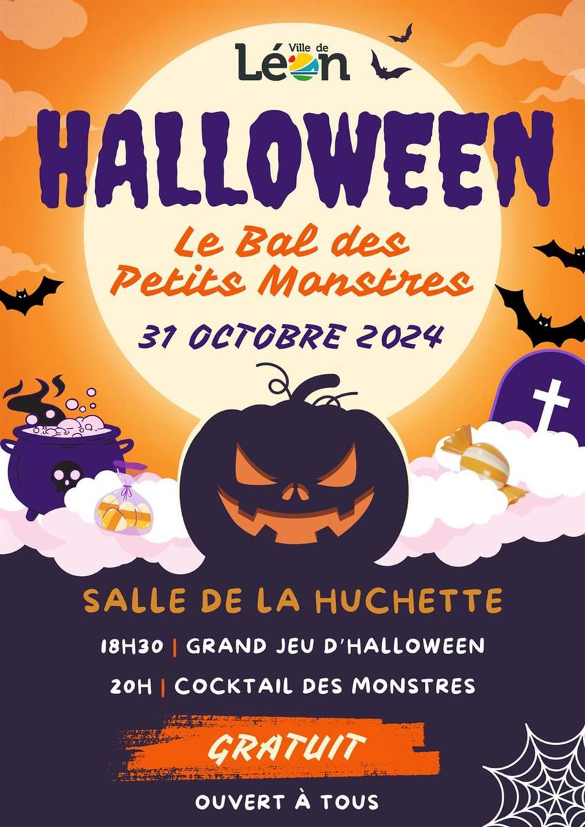 Halloween le bal des petits monstres