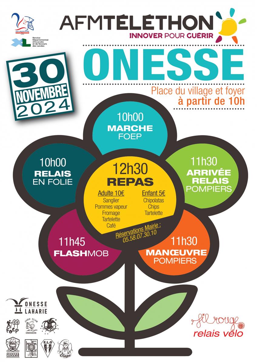 Téléthon 2024 - Onesse-Laharie