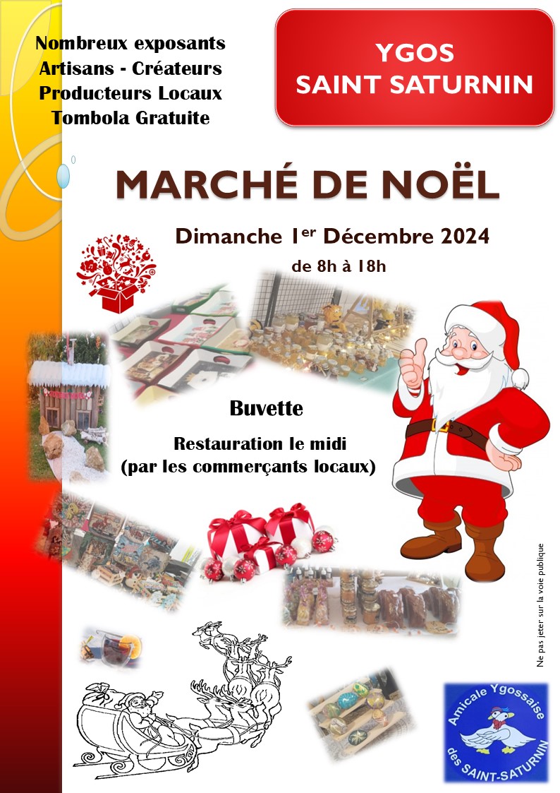 Le Marché de Noël à Ygos-Saint-Saturnin