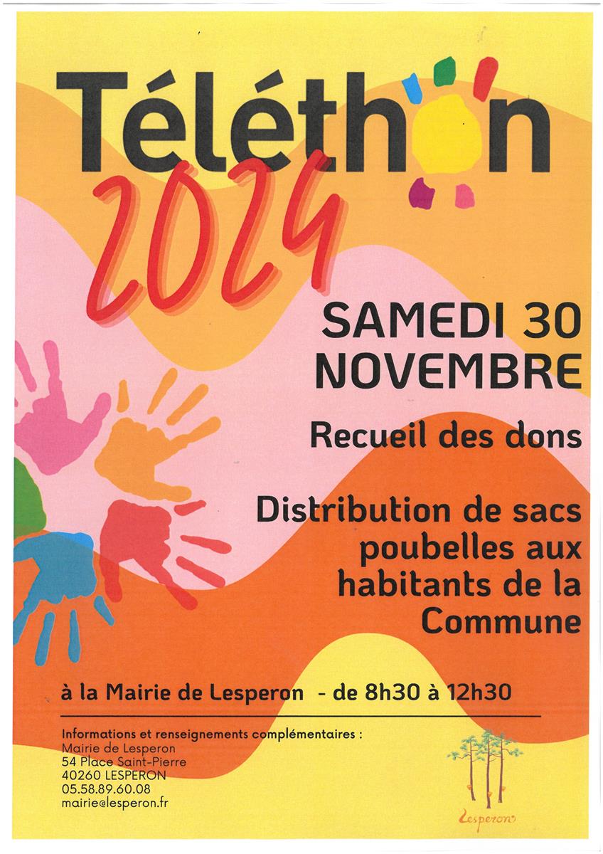 Téléthon 2024 - Lesperon